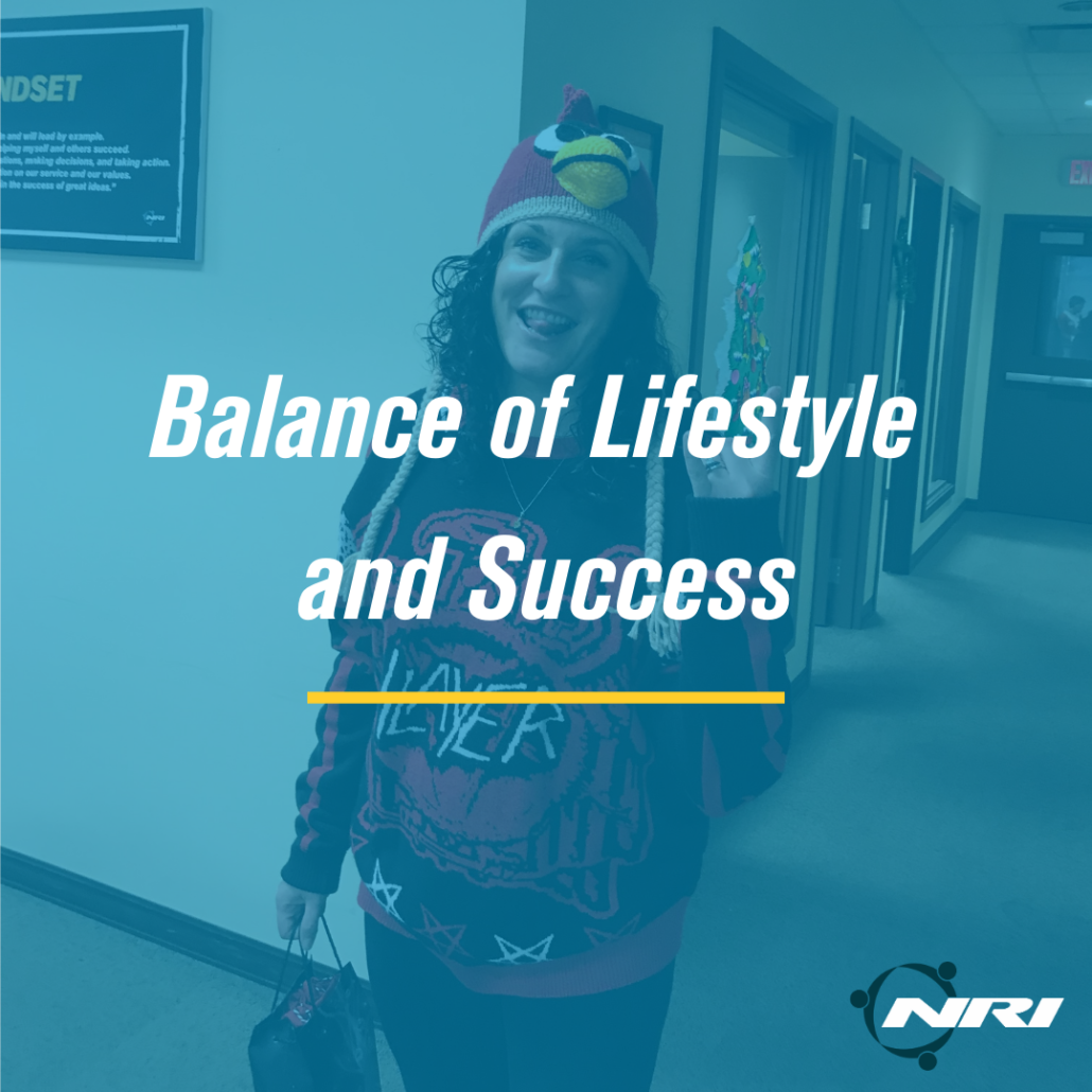 NRI Core Value Balance of Lifestyle and Success
