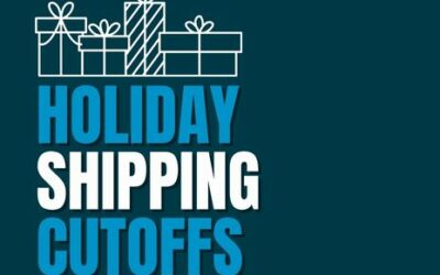 Holiday Shipping Cutoffs